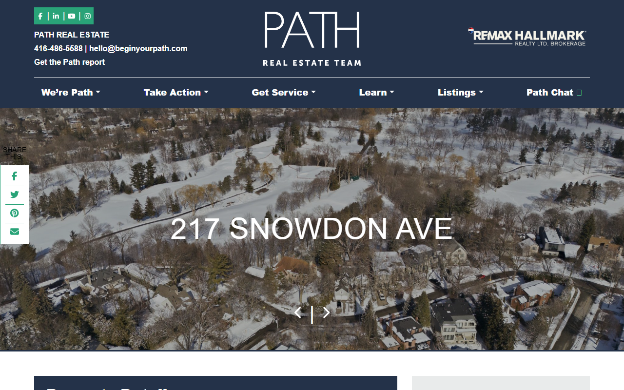 217snowdon.com screenshot