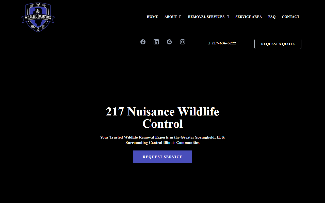 217wildlife.com screenshot