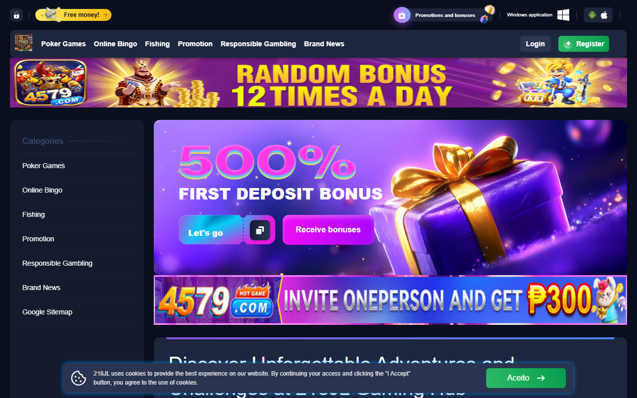 218jllogin.com screenshot