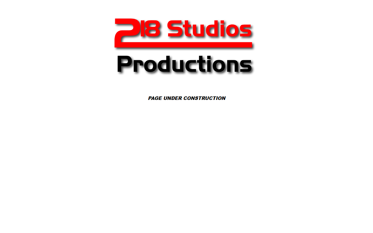 218studios.com screenshot