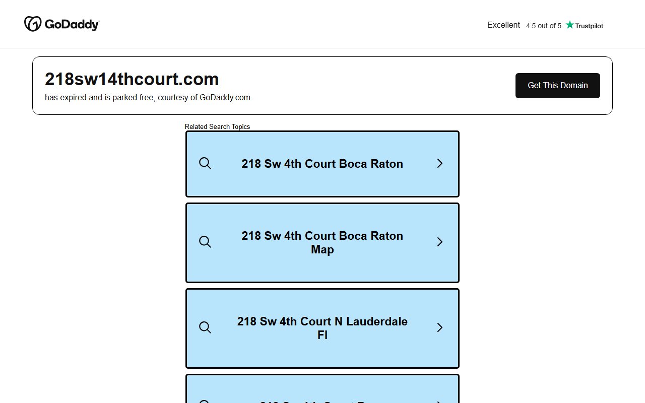 218sw14thcourt.com screenshot