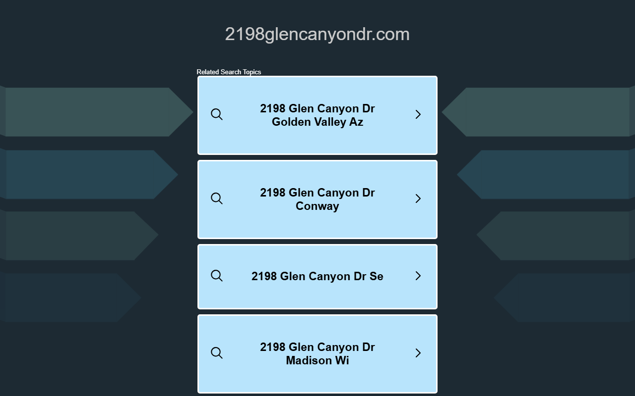 2198glencanyondr.com screenshot