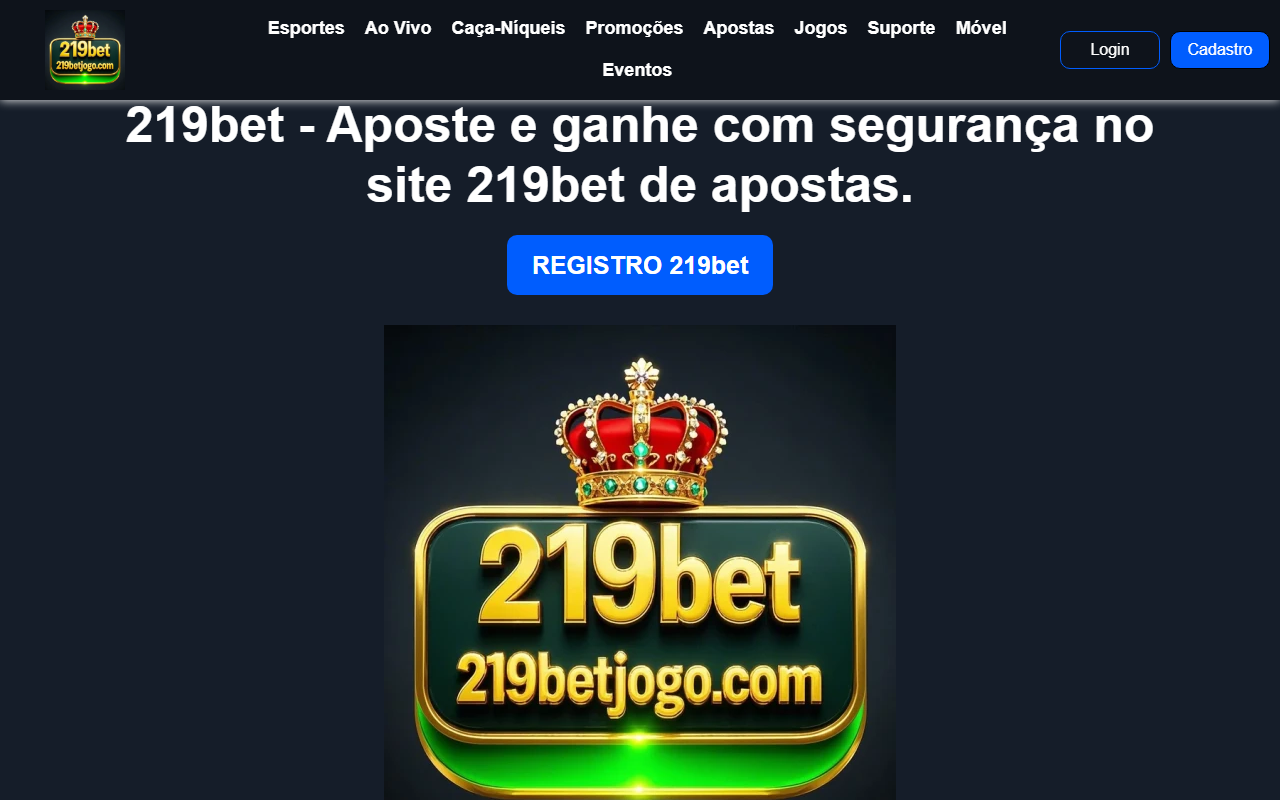 219betjogo.com screenshot