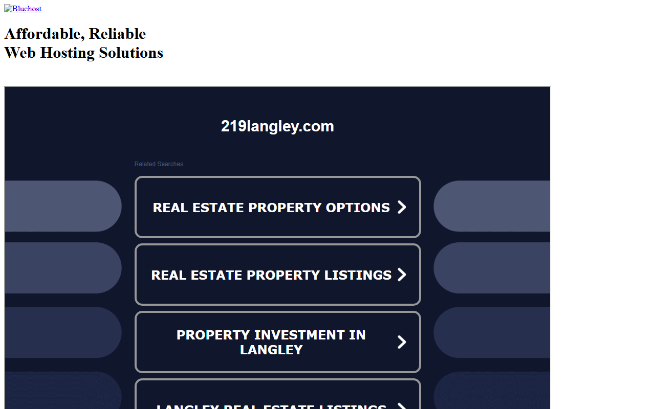 219langley.com screenshot