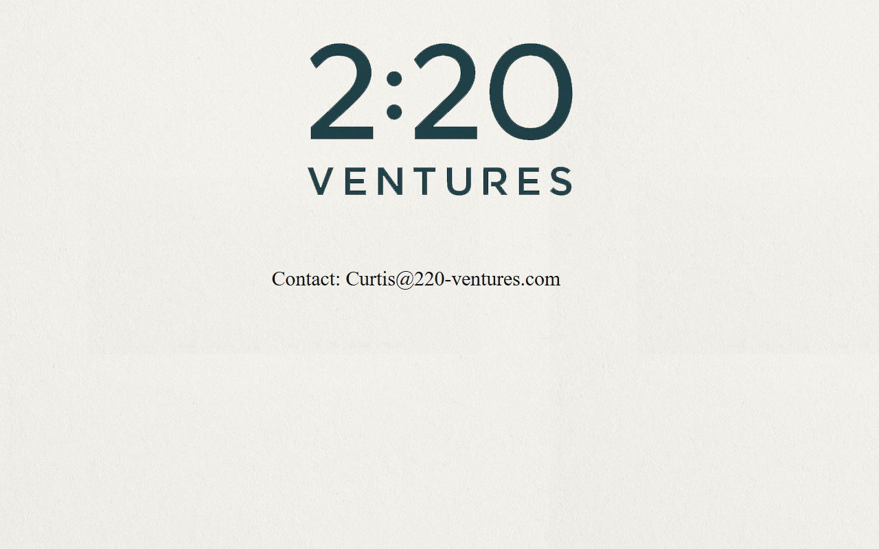 220-ventures.com screenshot