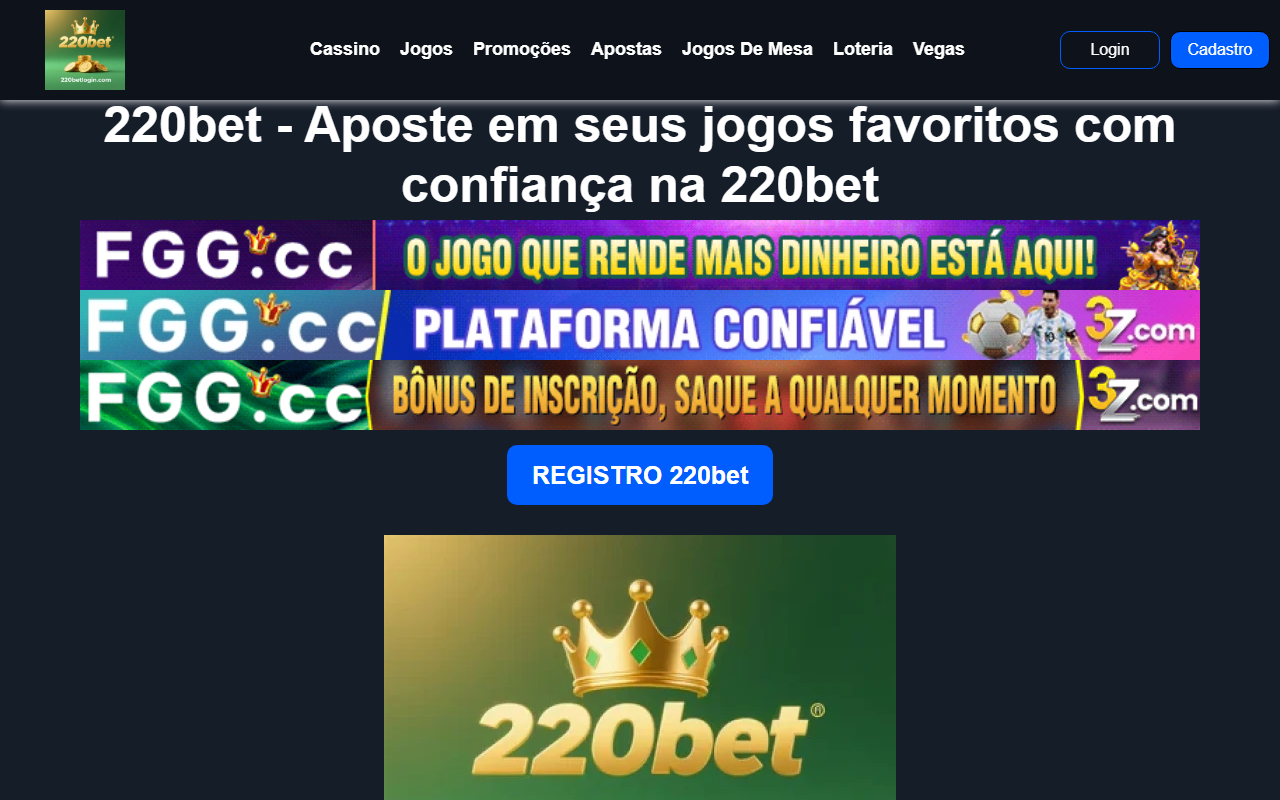 220betlogin.com screenshot