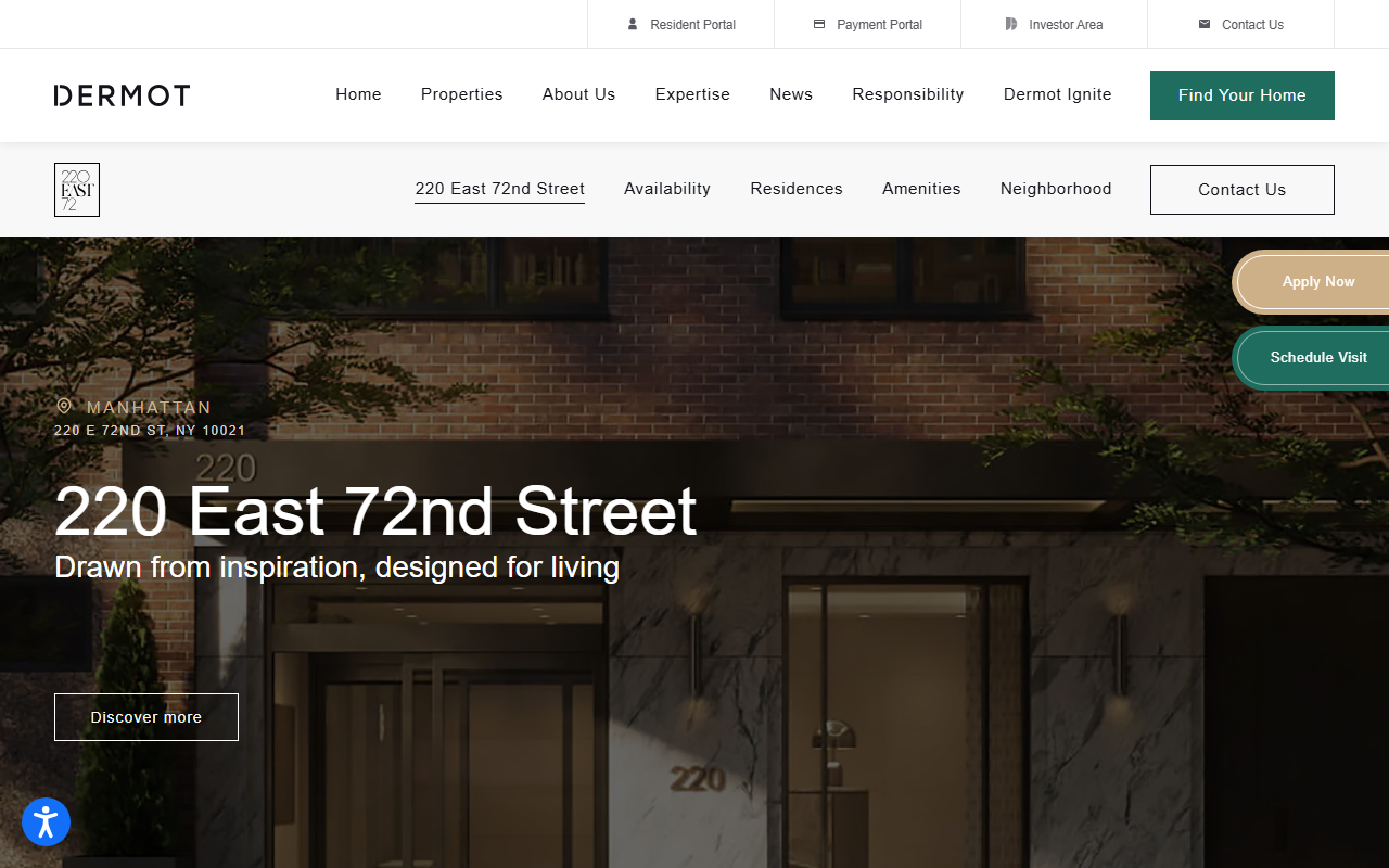 220east72street.com screenshot