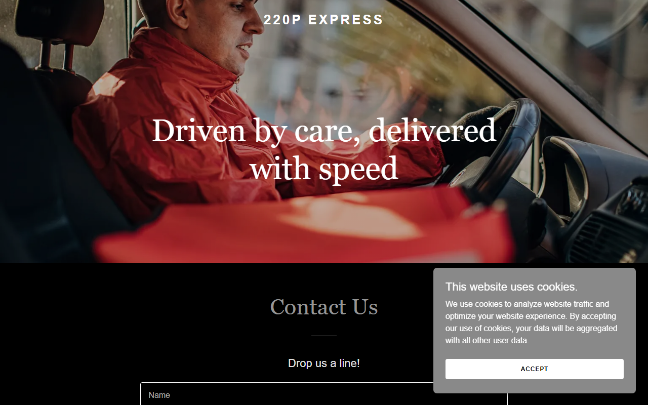 220pexpress.com screenshot