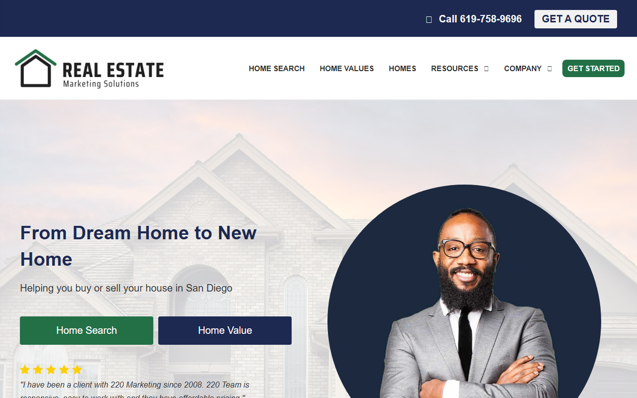 220realestate.com screenshot