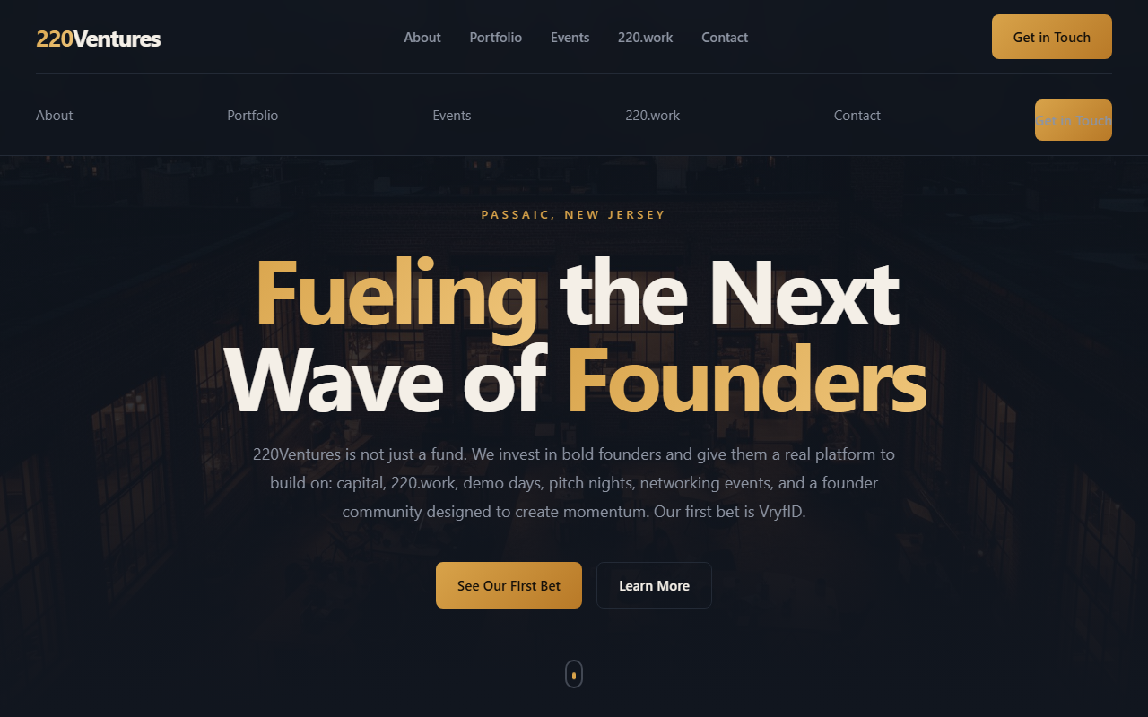 220ventures.com screenshot