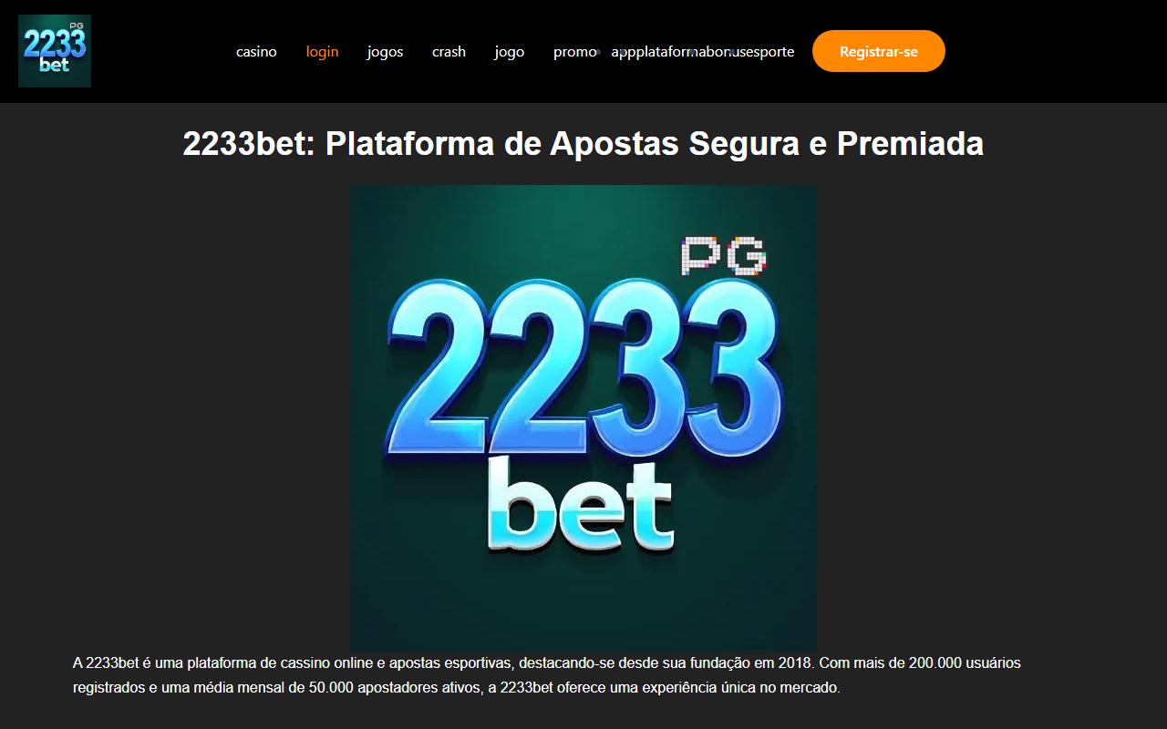 2233betslots.com screenshot