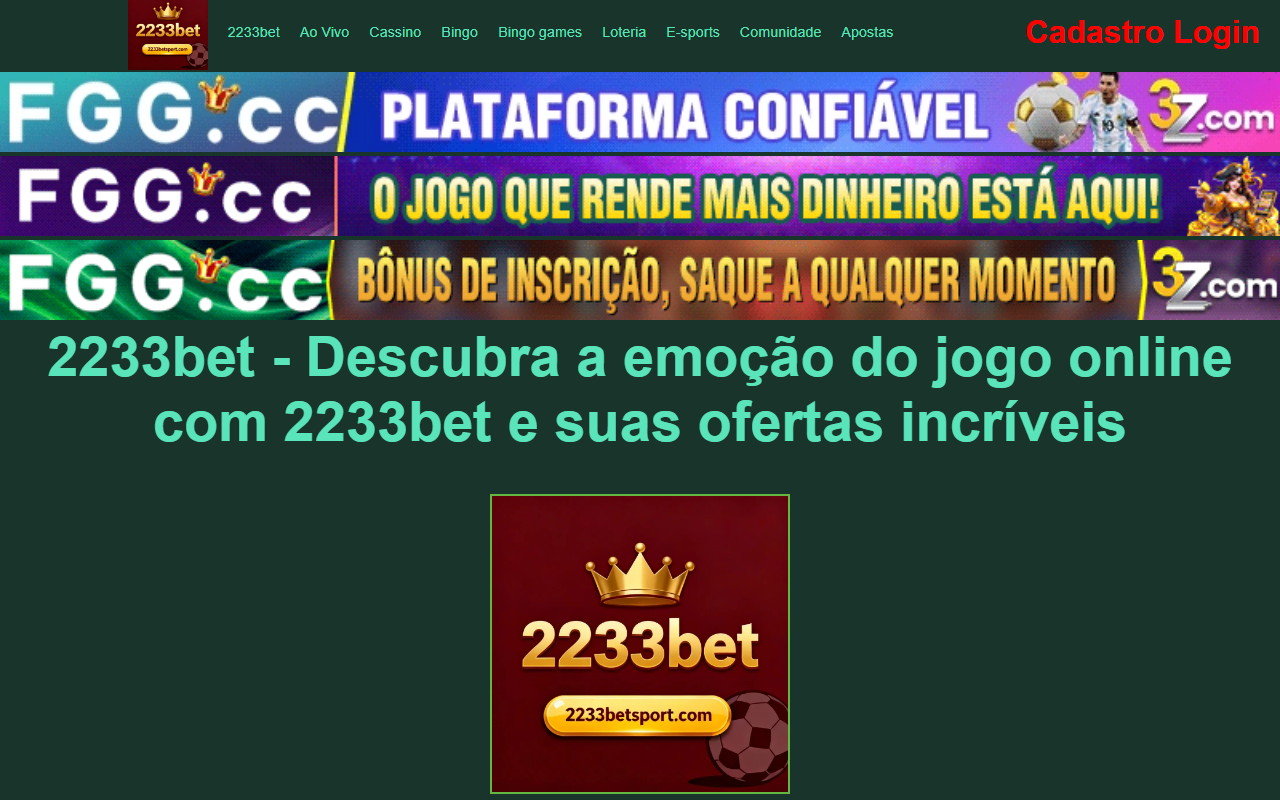 2233betsport.com screenshot