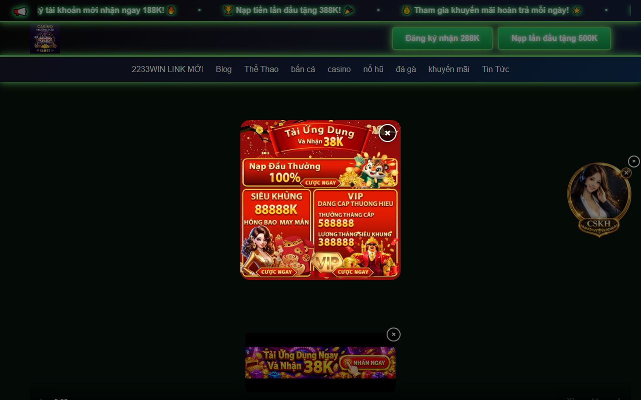 2233winlinkbet.com screenshot
