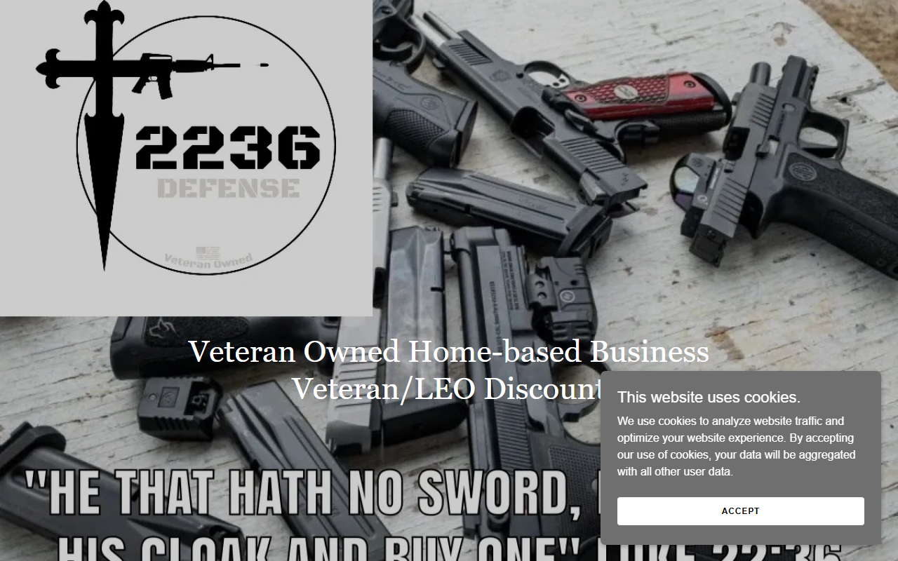 2236defense.com screenshot