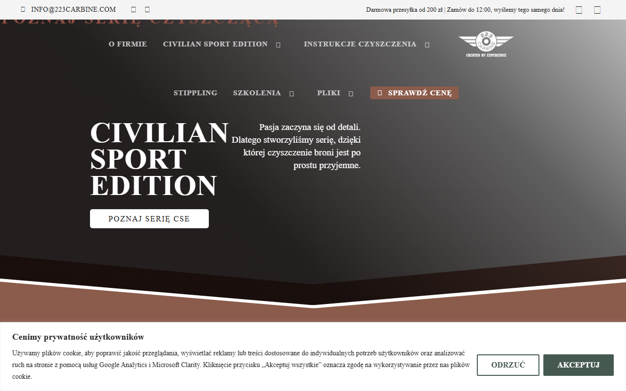 223carbine.com screenshot