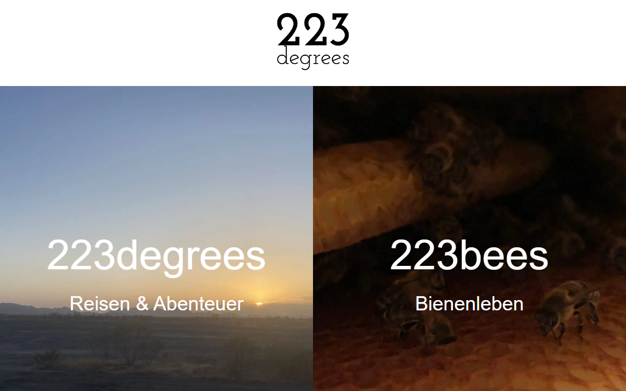 223degrees.com screenshot