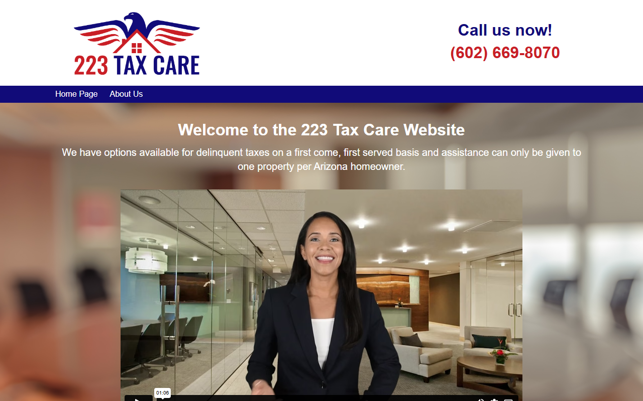 223taxcare.com screenshot