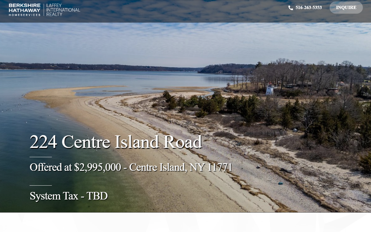 224centreisland.com screenshot