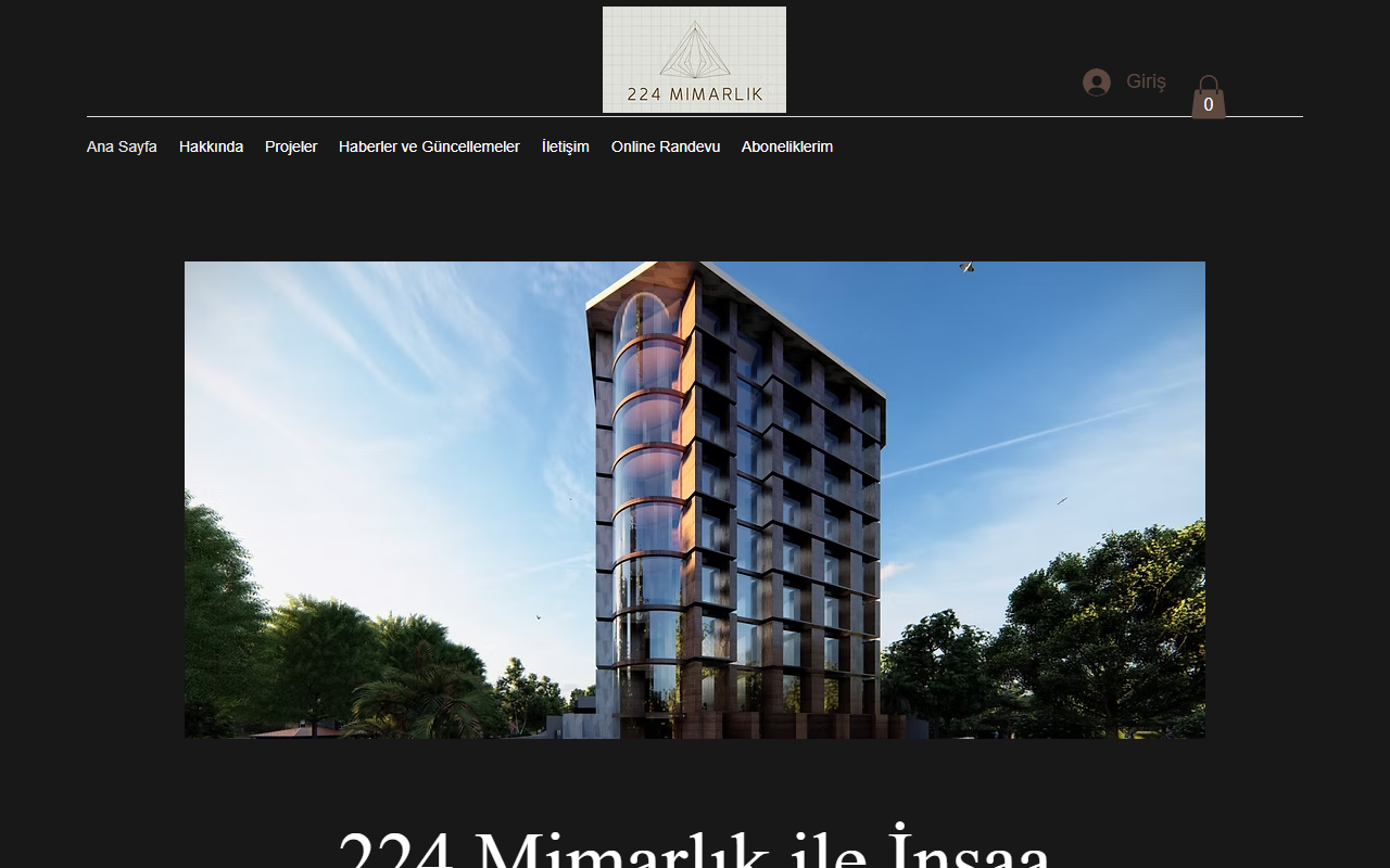 224mimarlik.com screenshot