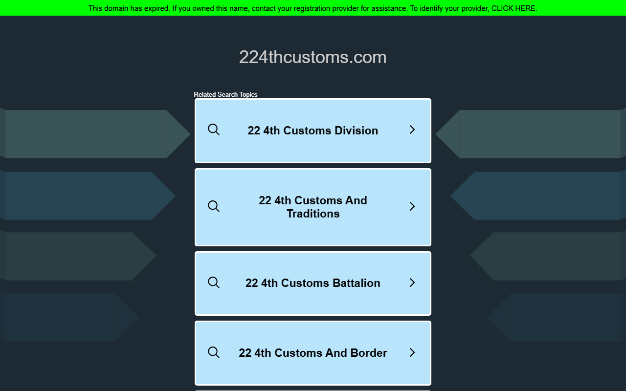 224thcustoms.com screenshot