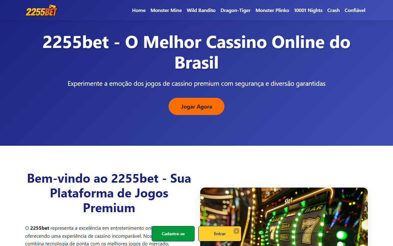 2255betcasino.com screenshot