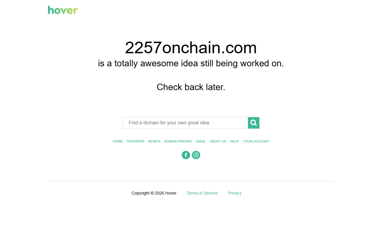 2257onchain.com screenshot