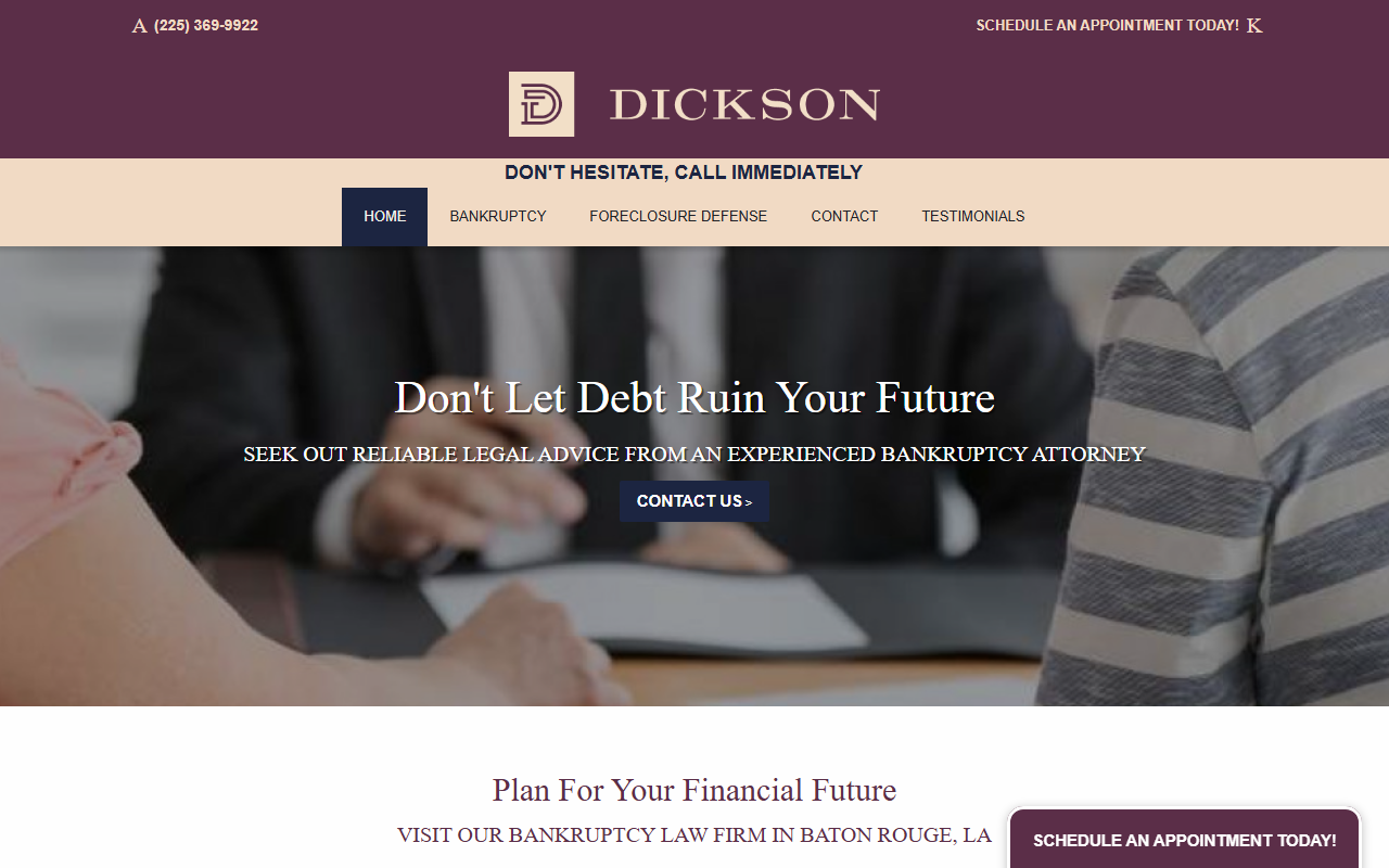 225bankrupt.com screenshot