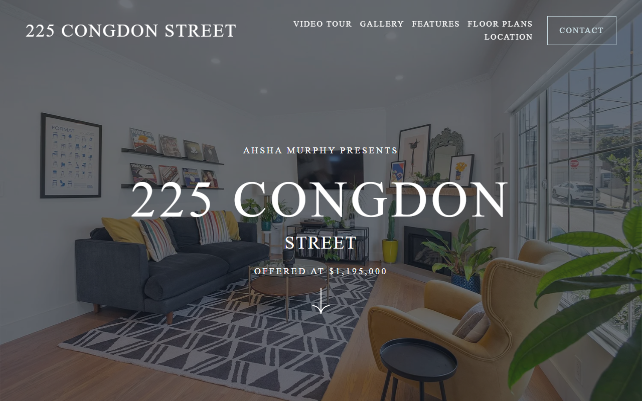225congdonstreet.com screenshot