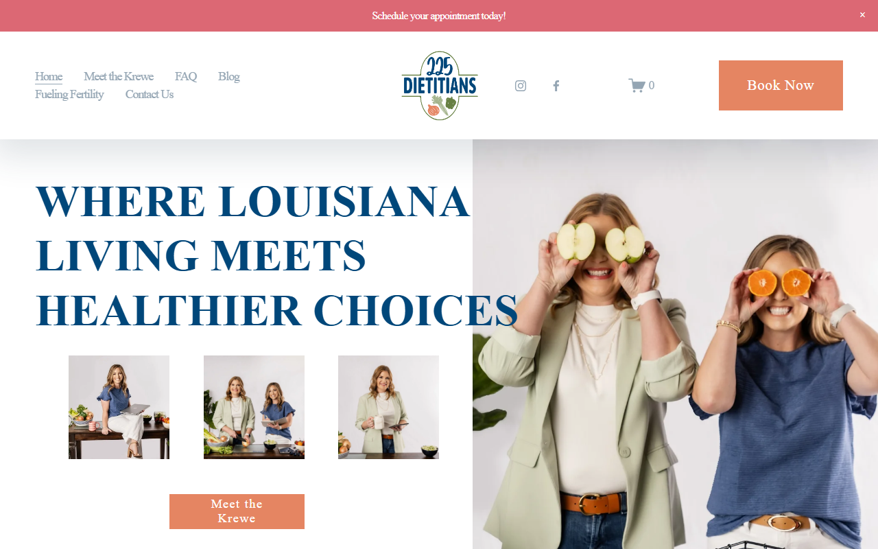 225dietitians.com screenshot