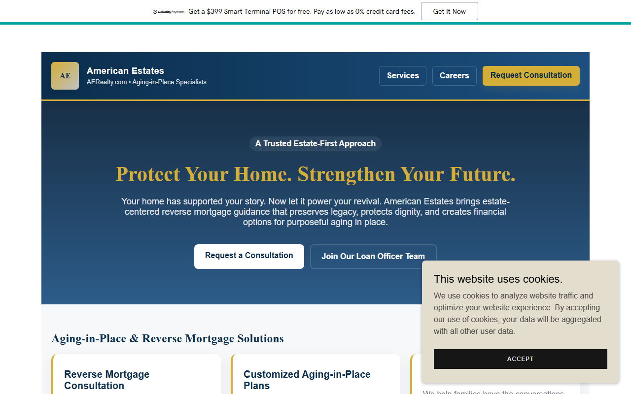 225estates.com screenshot
