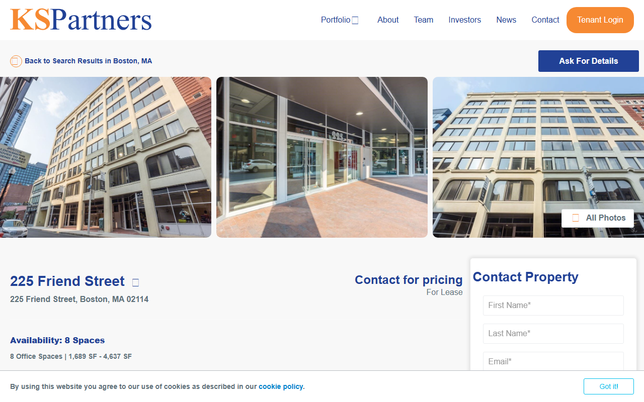 225friendstreet.com screenshot