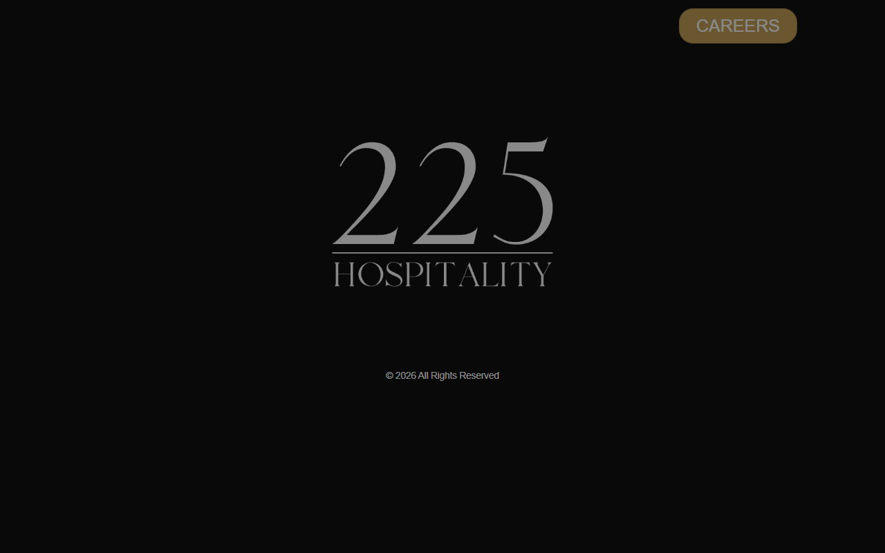 225hospitality.com screenshot