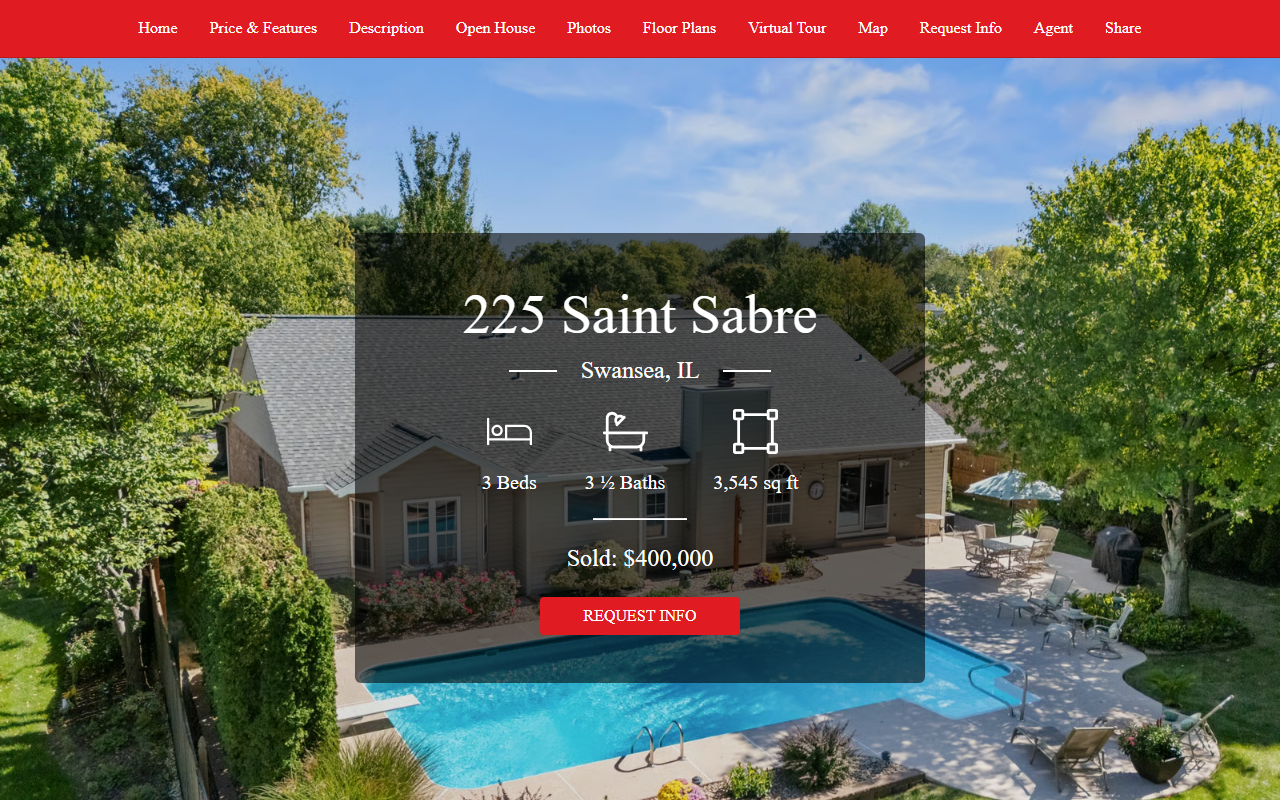 225saintsabre.com screenshot