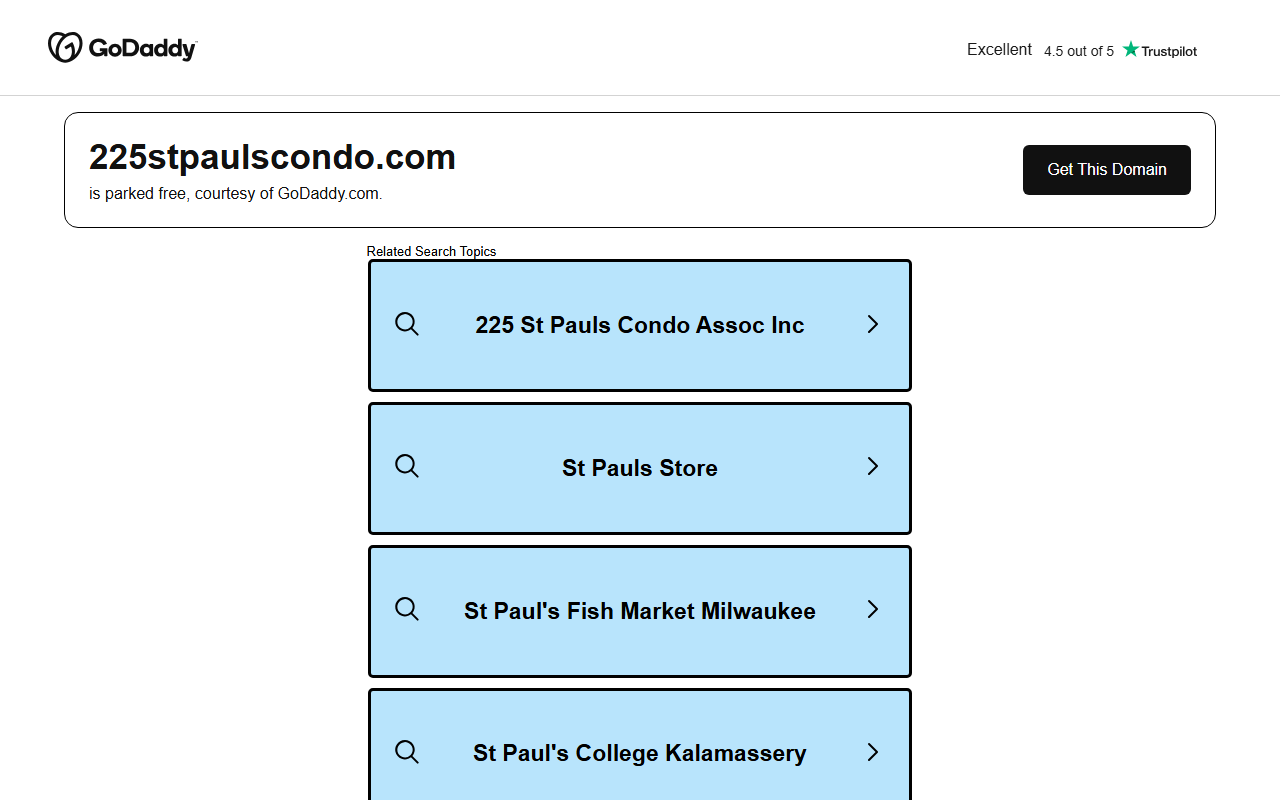 225stpaulscondo.com screenshot