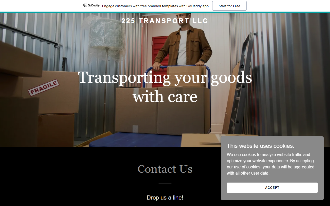 225transport.com screenshot