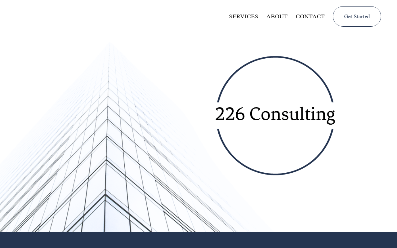226-consulting.com screenshot