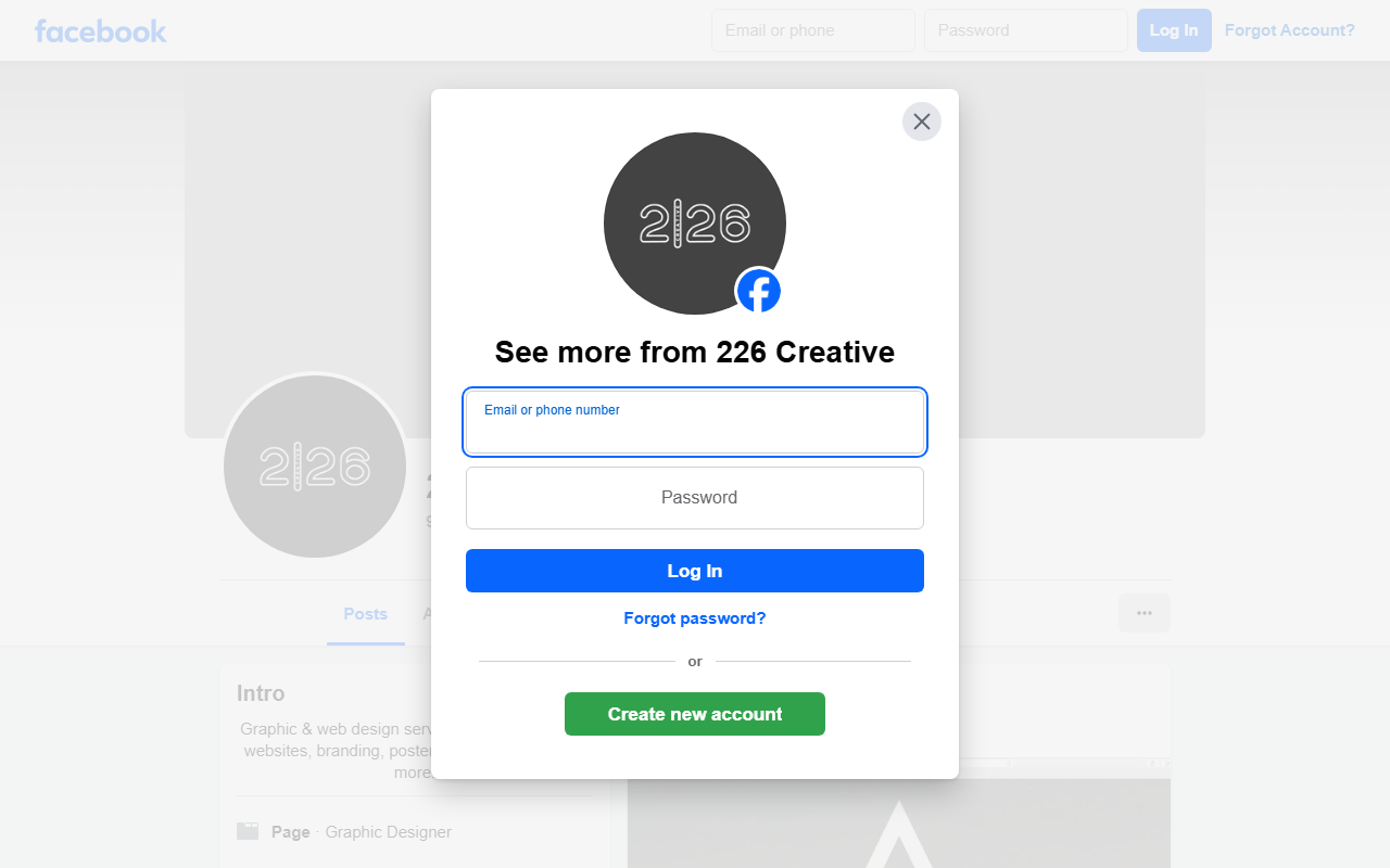 226creative.com screenshot