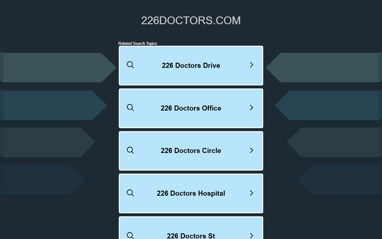 226doctors.com screenshot