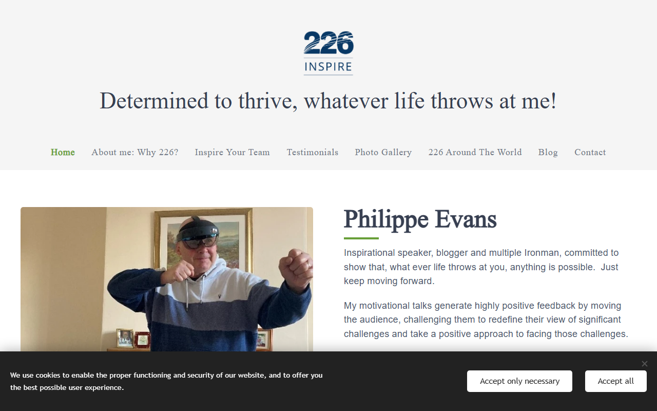 226inspire.com screenshot