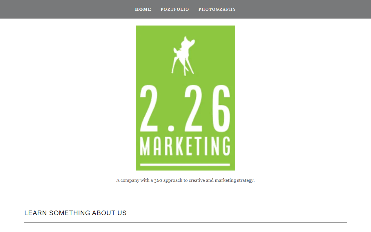 226marketing.com screenshot