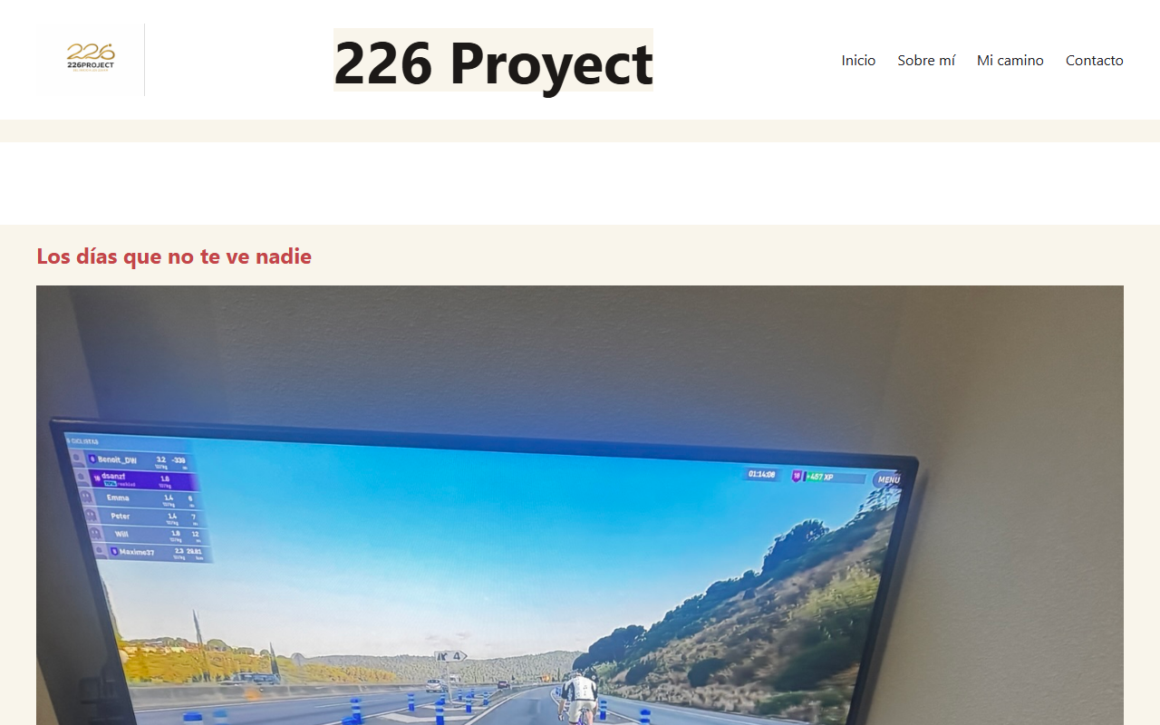 226proyect.com screenshot