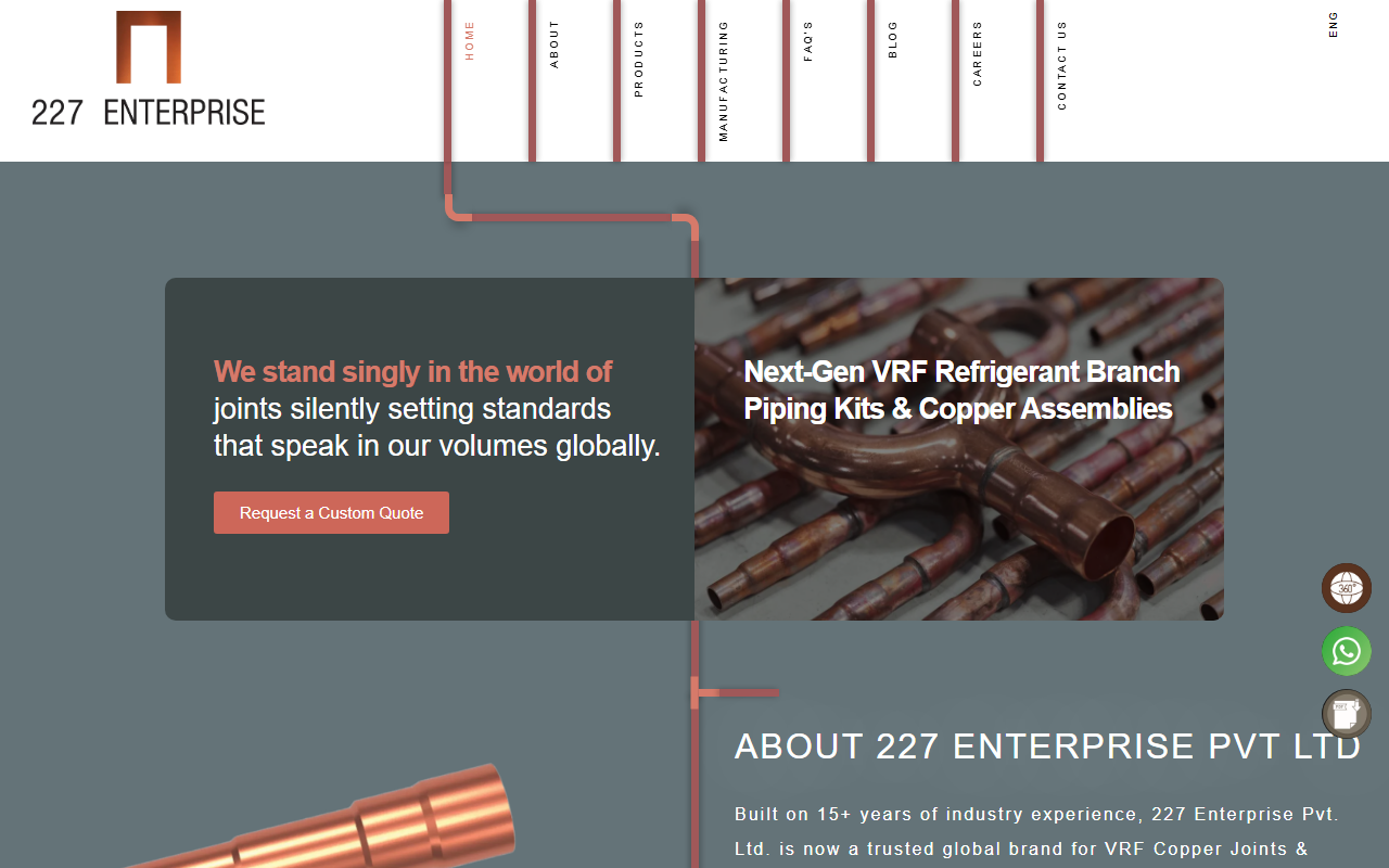 227enterprise.com screenshot