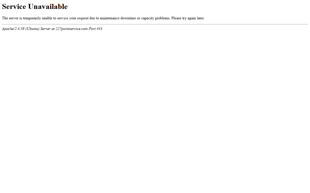 227pointservice.com screenshot