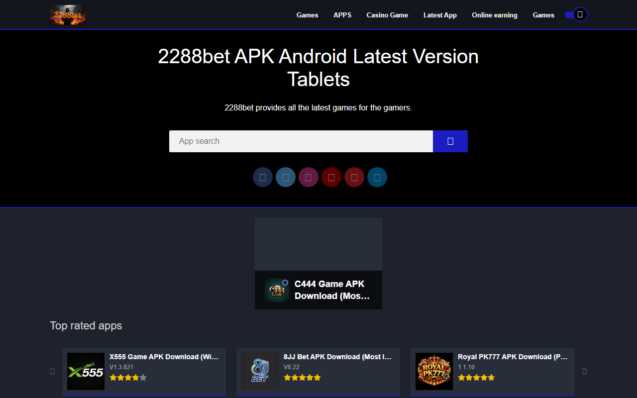 2288betxpk.com screenshot