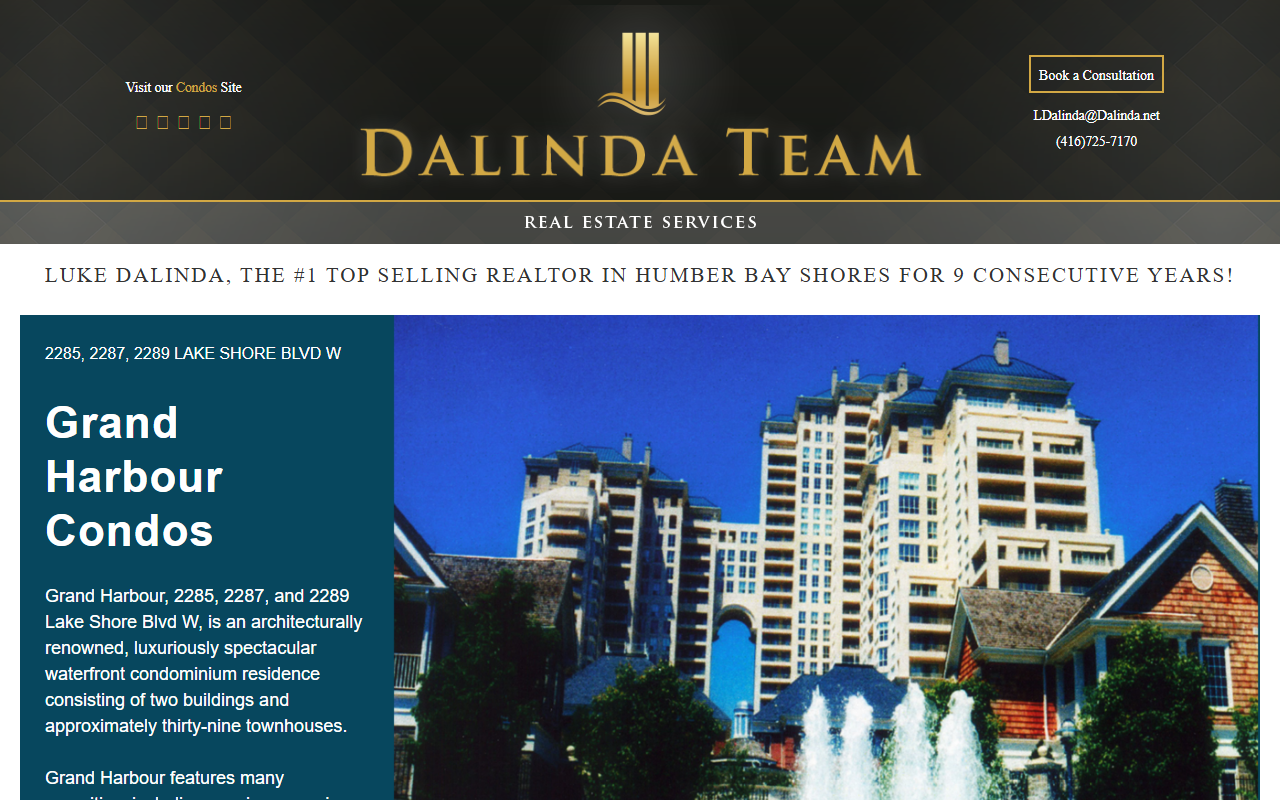 2289lakeshore.com screenshot