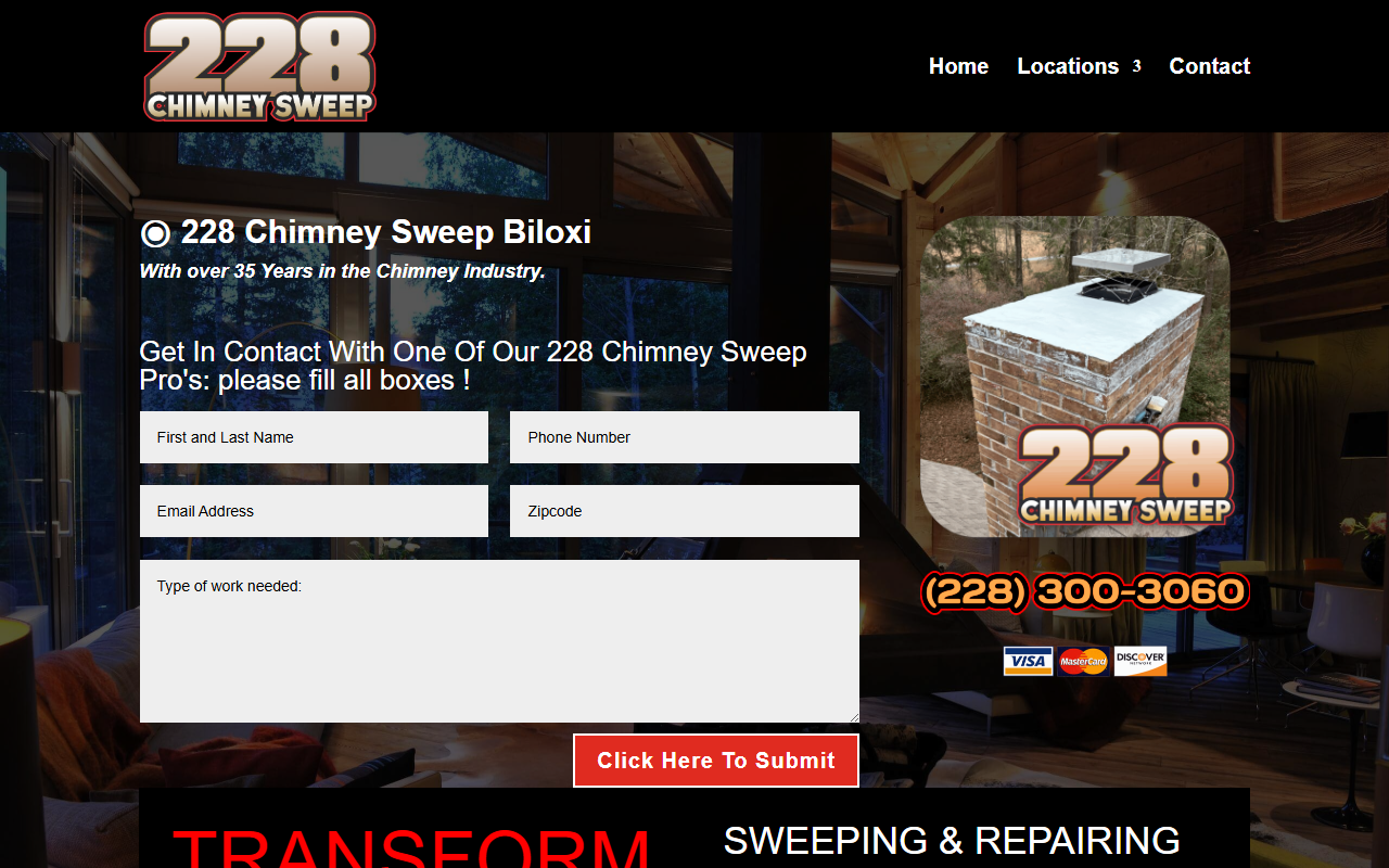 228chimney.com screenshot
