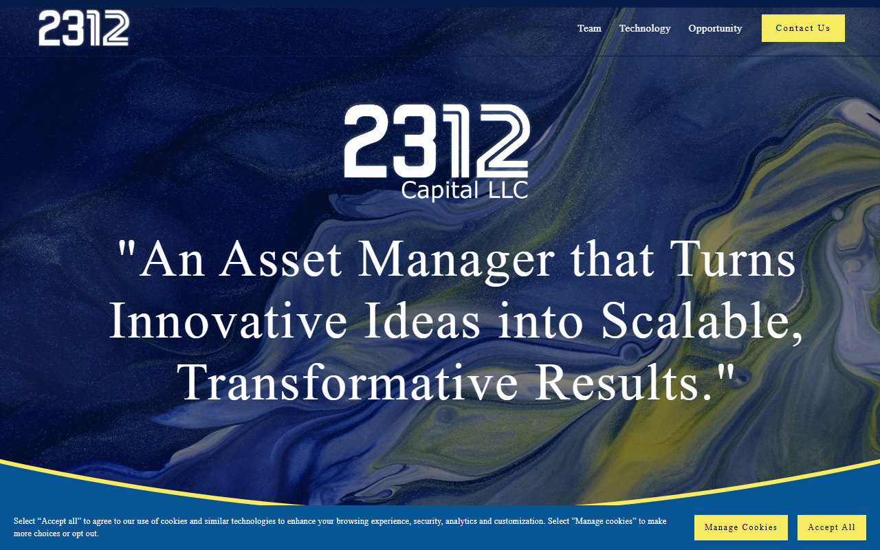 2312advisors.com screenshot