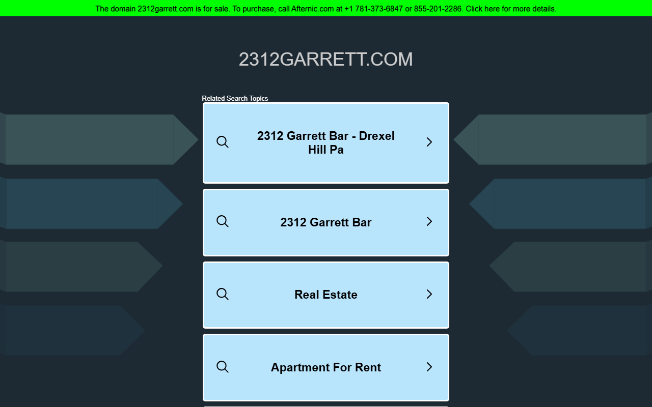 2312garrett.com screenshot