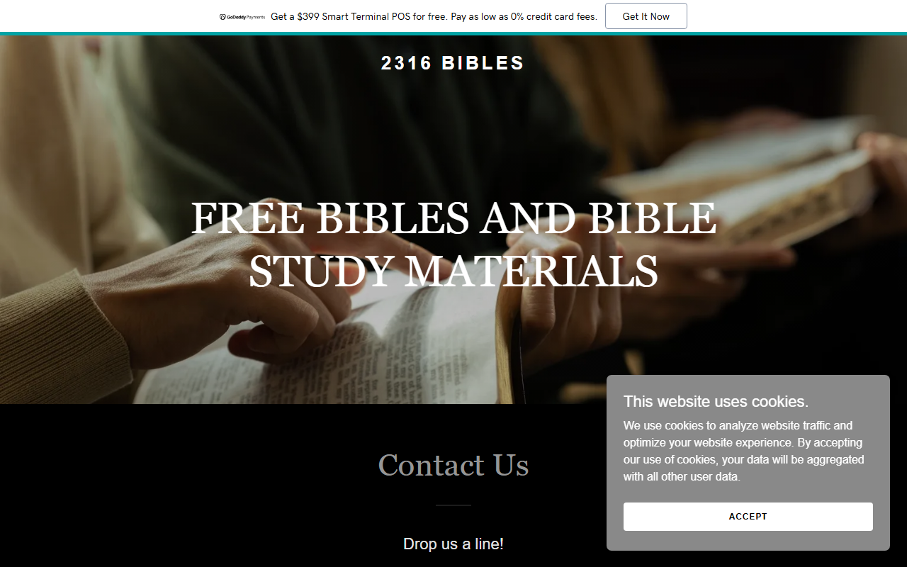2316bibles.com screenshot
