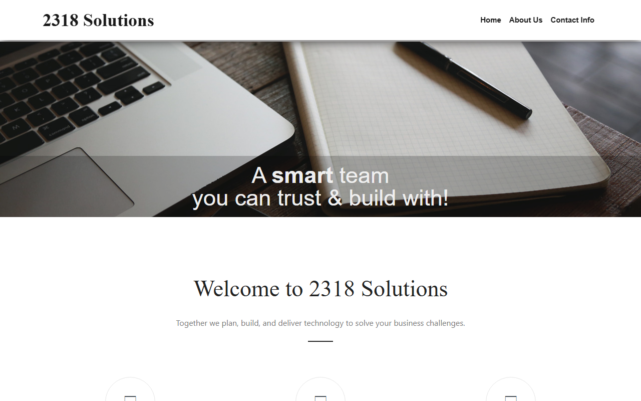 2318solutions.com screenshot